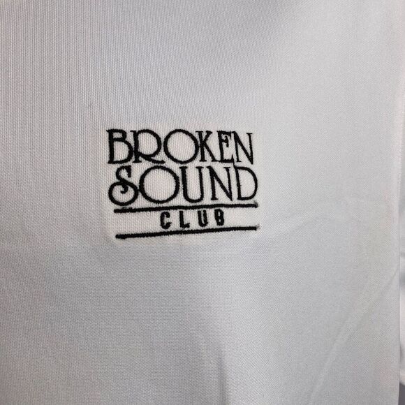 Antigua Men’s Broken Sound Country Club Boca Sz M Performance Golf Polo Shirt - Picture 6 of 12